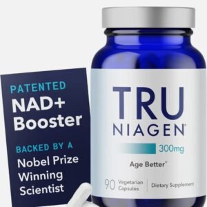 TRU NIAGEN® 300mg NAD+ Supplement – Healthy Aging & Cellular Energy Support (120 Vegetarian Capsules)