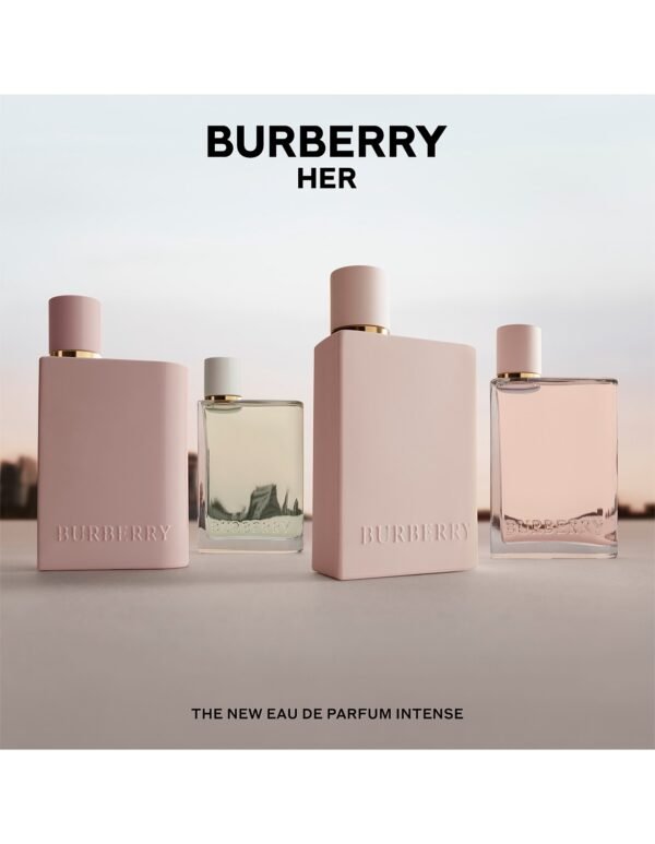 Burberry Her Eau de Parfum for Women 3.3 Fl Oz (100ml) – Long Lasting Luxury Floral Fruity Fragrance – New in Box