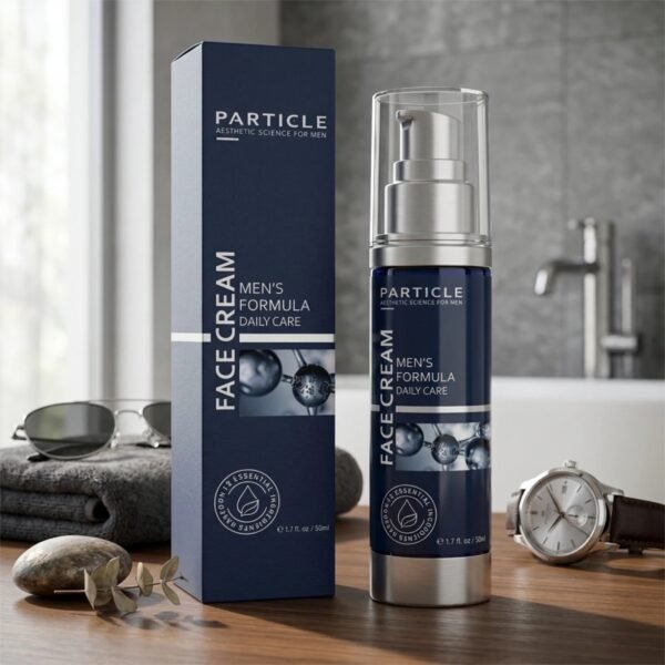 Particle Face Cream for Men – 6-in-1 Daily Moisturizer & Anti-Aging Face Cream 50ml