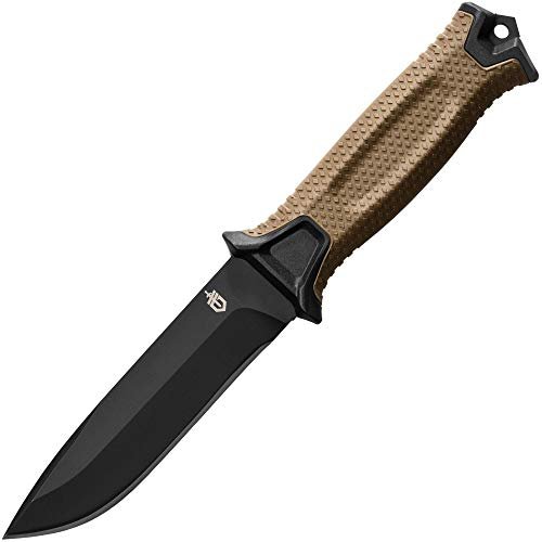Gerber Fixed Blade Survival Knife with Sheath – Full Tang Outdoor Hunting & Camping Knife