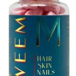 WEEM Hair, Skin & Nails Biotin 5000mcg Supplement – 60 Chews