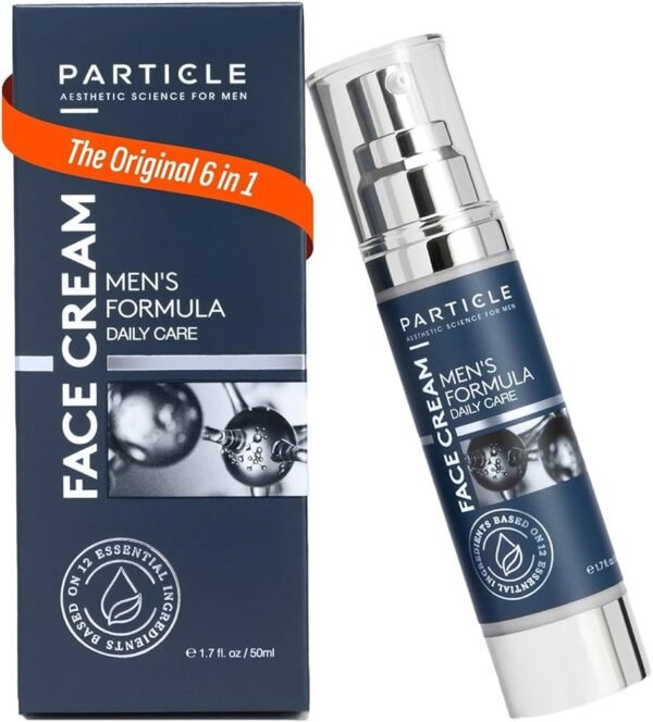 Particle Face Cream for Men – 6-in-1 Daily Moisturizer & Anti-Aging Face Cream 50ml