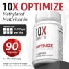 10X Health Optimize Multivitamin 90 Capsules
