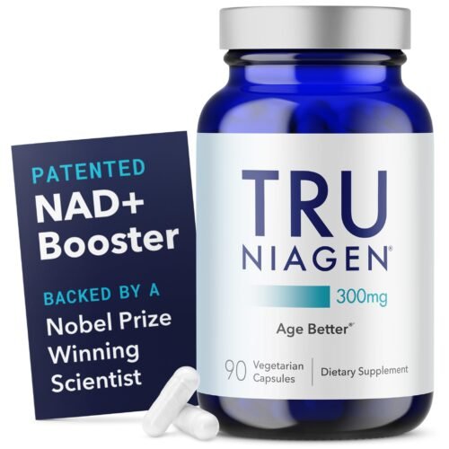 71ytNGvF2oL TRU NIAGEN® 300mg NAD+ Booster 90 Vegetarian Capsules | Cellular Energy & Healthy Aging Supplement