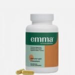 Emma Gut Health Dietary Supplement – Digestive Support Capsules for Bloating, Gas Relief & Regularity (60 Capsules)