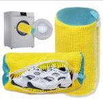 Portable Shoe Washing Bag for Washing Machine – Reusable Mesh Sneaker Laundry Bag with Zipper