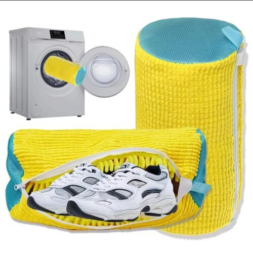 bcf76095-1298-4a81-99a2-23dbe2f37980 Portable Shoe Washing Bag for Washing Machine – Reusable Mesh Sneaker Laundry Bag with Zipper