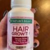 Nature's Bounty Hair Growth Dietary Supplement Capsules – Clinically Shown for Thicker, Fuller Hair – 30 Capsules – New & Sealed