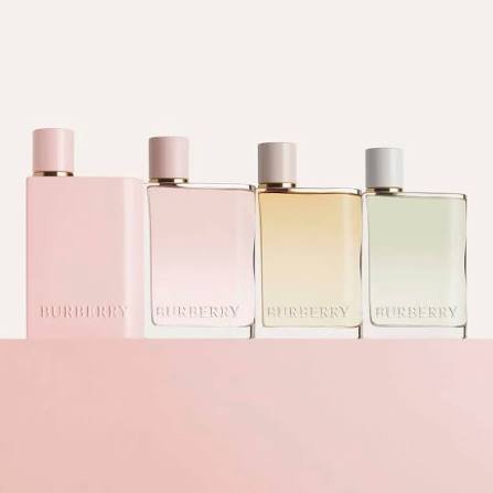 Burberry Her Eau de Parfum for Women 3.3 Fl Oz (100ml) – Long Lasting Luxury Floral Fruity Fragrance – New in Box