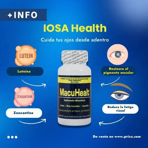 MacuHealth Eye Health Supplement – Triple Carotenoid Formula Softgels for Vision Support (90 Softgels)