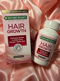 Nature's Bounty Hair Growth Dietary Supplement Capsules – Clinically Shown for Thicker, Fuller Hair – 30 Capsules – New & Sealed