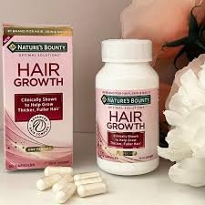 images (16) Nature's Bounty Hair Growth Dietary Supplement Capsules – Clinically Shown for Thicker, Fuller Hair – 30 Capsules – New & Sealed