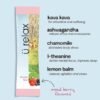 Ü Relax Calming Tonic Powder – Mixed Berry Relaxation & Wellness Drink Mix