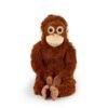 Cute Brown Orangutan Plush Toy – Soft Stuffed Monkey Doll for Kids