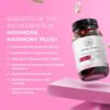 Happy Mammoth Hormone Harmony Plus+ – Women's Hormone Balance & Daily Wellness Supplement (48 Vegan Capsules)