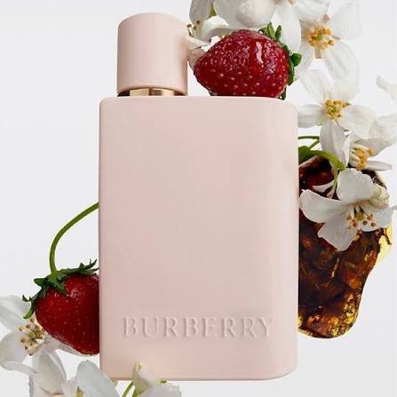 Burberry Her Eau de Parfum for Women 3.3 Fl Oz (100ml) – Long Lasting Luxury Floral Fruity Fragrance – New in Box