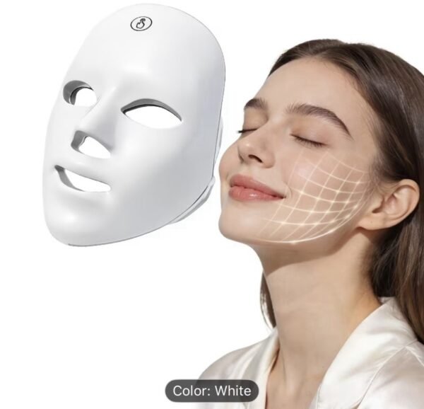 LED Therapy Face Mask – Professional Light Therapy Skin Care Beauty Mask for Anti-Aging & Acne Treatment
