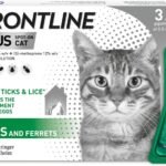 FRONTLINE Plus Flea & Tick Treatment for Cats & Ferrets | 6 Pipettes