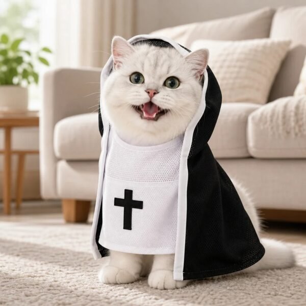 Pet Summer Costume – Breathable Halloween Outfit for Small Dogs & Cats