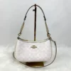 COACH Teri Shoulder Bag in Signature Canvas White/Chalk