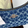 COACH CAF82 Teri Shoulder Bag in Signature Denim Natural