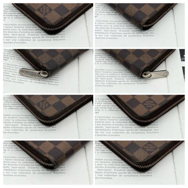 Louis Vuitton Damier Zippy Long Wallet Pre-Owned From Japan