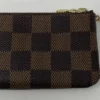 Louis Vuitton Key Pouch Cles in Damier Ebene Coin and Card Wallet