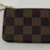 Louis Vuitton Key Pouch Cles in Damier Ebene Coin and Card Wallet